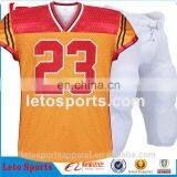 Hot Selling Youth Custom Designed Pant American Football Uniform New Arrival Custom Sublimation American Football Uniforms thumbnail-6