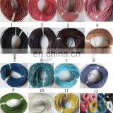 23jewelry Cords 1mm/2mm/ 3mm/4mm/5mm/ Smooth Round Jewelry Cords Geunine Leather Cords thumbnail-1