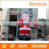 10m/32ft outdoor advertising inflatable santa/claus/model/christmas advertising claus