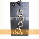 China custom high quality PP black cards Jewelry ornament packaging