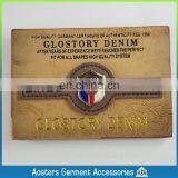 Custom Design New Metal Embossed Leather Label for Clothing thumbnail-6