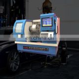 China wheel polishing machine WRM26H automatic horizontal cnc wheel repair lathe
