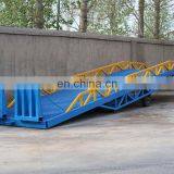 7LYQ Shandong SevenLift Mobile Container Metal Hydraulic Forklift Loading Platform Yard Ramp thumbnail-3