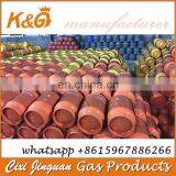 New LPG Gas Cylinder 3 kg for Home Cooking Camping to Nigeria Ghana Africa thumbnail-1