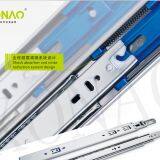 45mm soft close full extension ball bearing slide, one spring damper