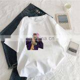 Cool Melanin Black Girl Personalized Digital Printing White Round Neck T-shirt European and American Trend thumbnail-5