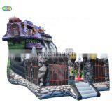 Spooky Mansion Inflatable Jumper Bouncer Jumping Bouncy Castle Bounce House thumbnail-4
