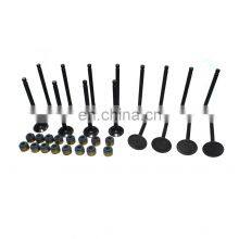 Free Shipping!New 8 x Intake & 8 x Exhaust Valves W/ Valve Stem Seals X16 for Hyundai Kia 2.0L thumbnail-3