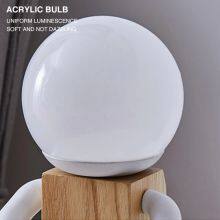 Деревянная робот-ночник для детей thumbnail-4