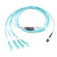 High Quality Singlemode SM 12 Core 3m Mpo Fiber Optic Patch Cord MPO to LC