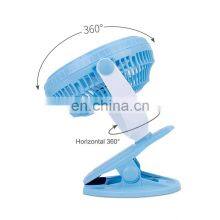 Flexible Mini Usb Battery Powered Air Fresheners Clip Fan thumbnail-2