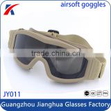 EN166 Anti-shock 2.5mm PC Lens Army Military Use Safety Crossbow Balistic Tactical Goggles