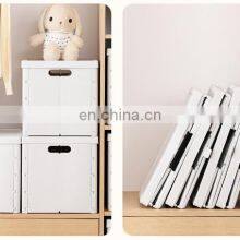 Customized Box Folding Plastic Stackable Rack Container Organizer Storage Bins Lids thumbnail-4