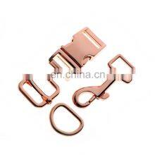 Wholesale 25mm/20mm/15mm Dog Collar Metal Release Buckle Hardware thumbnail-4