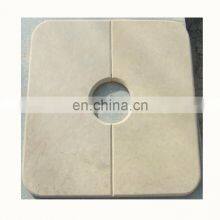 Cream Limestone Exterior Wall Decorative Panels