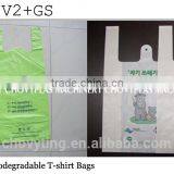 Automatic High Speed Two Lanes Plastic T-shirt Bag With Gusset Bag Making Machine thumbnail-2