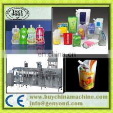 Motor servo y PLC Máquina automática de fabricación de bolsas cierre cremallera y bolsas auto-sostenedoras con sellado en tres lados thumbnail-3