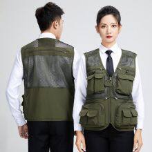 14 Pocket Reflective Safety Vest Workwear Breathable, Durable, Comfortable, and Fashionable thumbnail-5