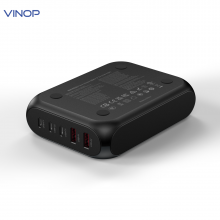 2024 VINOP New 188wPD Super Fast Charging 3C+2A Multi-function Charger Suitable for Computers, Tablets, Notebooks, Mobile Phones thumbnail-3