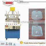 Top Quality PVC Box Edge Folding Machine Sale in Russia/ Canada/USA thumbnail-1