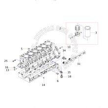 Genuine Sany Excavator Engine Cylinder Head Cylinder Block (Short Block / Long Block) thumbnail-3