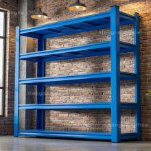 Heavy Duty Boltless Metal Shelving HN-LW328 for Logistics Warehouse, 2000kg Total Load Capacity, Longspan Racking System Manufacturer, OEM/ODM thumbnail-1