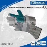RS SAFETY Protective Glove With Firm Grip Cow Split Cow Split Leather Working Glove thumbnail-1