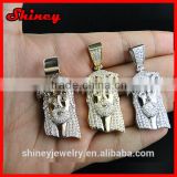 various color plating mini ice out bling jewelry,hip hop necklace for father's gift
