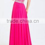 Luxurious Beaded Tops for Evening Setin Party Ladies Long Tops With Zipper Behind Dresses Sexy Off-shoulder Wear Party Gown thumbnail-5