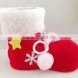 Gift Bag Xmas Decoration Christmas Santa Socks Stocking Red thumbnail-2