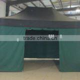 3m X4.5m Small Hexagon Folding Gazebo With Window and Door Walls thumbnail-2