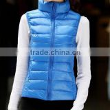 women winter down vest custom wholesale vest