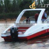 Customized Half Cabin Sport Boat thumbnail-1