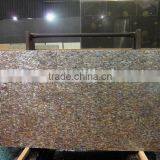 Natural Seashell Semiprecious Gemstone Mother of Pearl Blue thumbnail-1