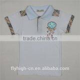 Chest Embroidery Custom Cotton Kids Polo t Shirt,polo t Shirt for Kids thumbnail-1