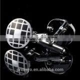 PRIMERO 2015 Fashion Jewelry Acute Fashion Custom Cufflinks New Plating Round Enamel Cufflinks Men's Formal Wear Cufflinks thumbnail-2