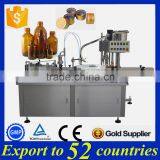 Trade assurance alcohol filling machine 50ml,filling and capping machine