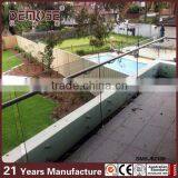 Interior Terrace Glass Railing Systems/ Glass Railing