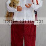 XM-CH1498 Plush Christmas Indoor Decoration 60 Inch Collapsible Musical Santa With Dancing and Moving