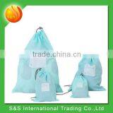 4 Pcs of Set Waterproof Travel Lightweight Drawstring Bag thumbnail-2