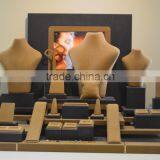 2015 Newest Jewellery Window Display Props High-end Suede Jewellery Display thumbnail-1
