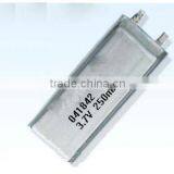 041842 Li Polymer Rechargeble Battery 3.7v 240mah 250mah thumbnail-1