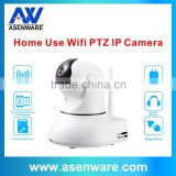 New Network Wireless Smart Home use Plastic Small PTZ IP Wifi Camera 720P with 5M night vision