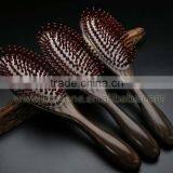 High Class Head Scalp Massage Hair Brush Wood thumbnail-3