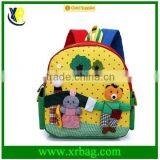 New 2014 Fashion Cute Kids Animal Plush Backpacks thumbnail-1