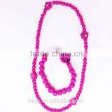 Latest Design DIY Wooden Beads Set Ladybird Theme for Girls to Bracelet and Necklace thumbnail-2