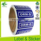 Security Self-adhesive Red Paper Label Sticker thumbnail-4