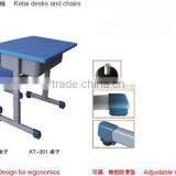 Plastic Kids Study Adjustable Desk and Chair for Kids thumbnail-2