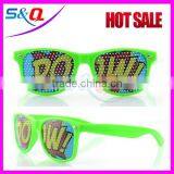 Fashionable Plastic Pinhole Party Sunglasses thumbnail-4
