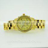 Water Resistant Gold Plated Branded Wrist Watches thumbnail-4